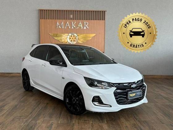 CHEVROLET ONIX 1.0 TURBO FLEX RS AUTOMÁTICO CHEVROLET ONIX 1.0 TURBO FLEX RS AUTOMÁTICO